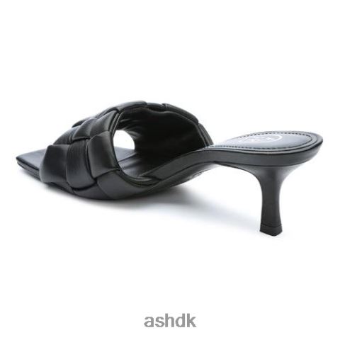 Kim vævet kattehæl sandal sort Kvinder 2R26T83 ASH sandaler