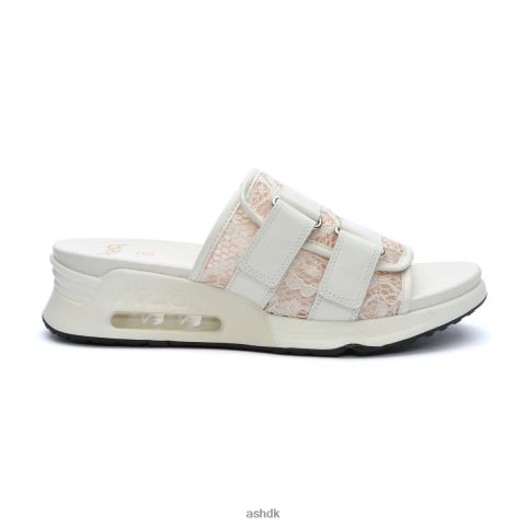 lou sportssandal med blonder off-white/gardenia-pink salt Kvinder 2R26T66 ASH sandaler