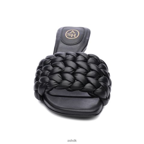 roser vævet kjole sandal sort Kvinder 2R26T63 ASH sandaler