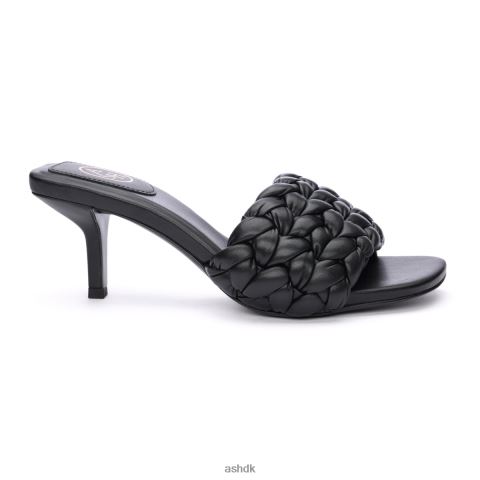 roser vævet kjole sandal sort Kvinder 2R26T63 ASH sandaler