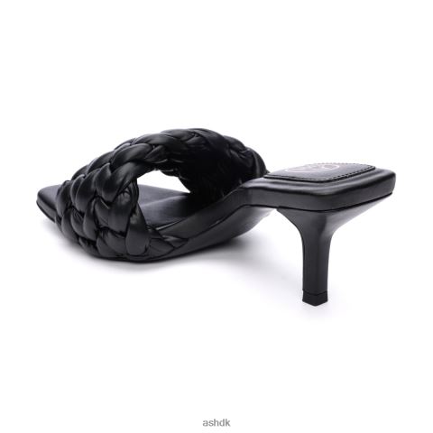 roser vævet kjole sandal sort Kvinder 2R26T63 ASH sandaler