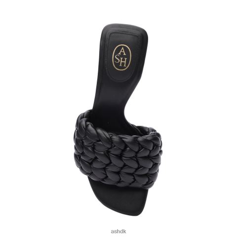 roser vævet kjole sandal sort Kvinder 2R26T63 ASH sandaler
