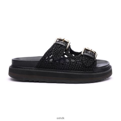 ursula fodseng sandal sort Kvinder 2R26T48 ASH sandaler