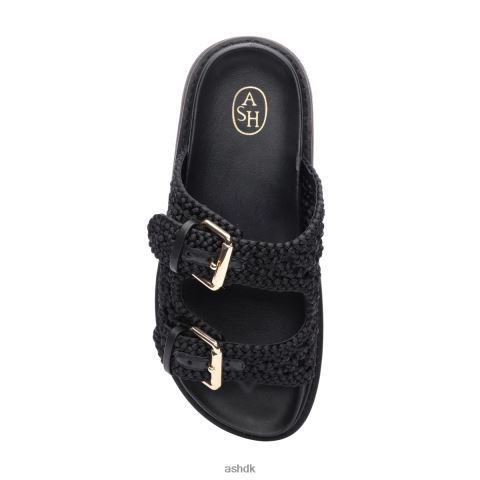 ursula fodseng sandal sort Kvinder 2R26T48 ASH sandaler