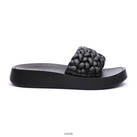 victoria vævet platformssandal sort Kvinder 2R26T42 ASH sandaler