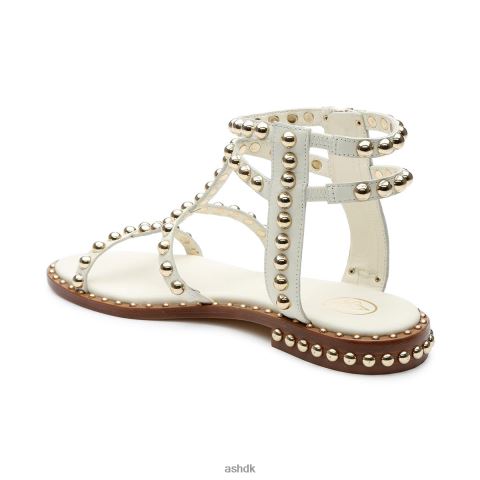 flad sandal med kraftige kvaster uberørt Kvinder 2R26T69 ASH sandaler