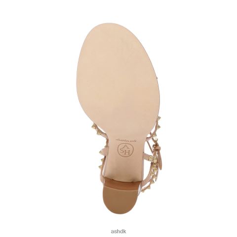 kenya sandal med høj hæl med nitter hud Kvinder 2R26T45 ASH sandaler