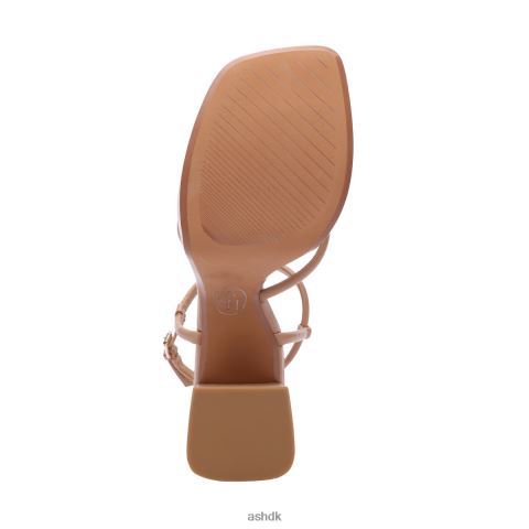 wanda bis sandal med strappy platformskjole hud Kvinder 2R26T47 ASH sandaler