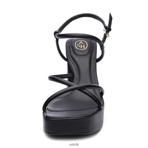 wanda bis sandal med strappy platformskjole sort Kvinder 2R26T46 ASH sandaler