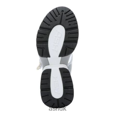 cosmos platform kile sandal hvid/sølv Kvinder 2R26T34 ASH sandaler