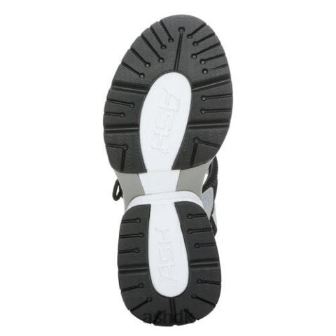 cosmos platform kile sandal sort/sølv Kvinder 2R26T35 ASH sandaler