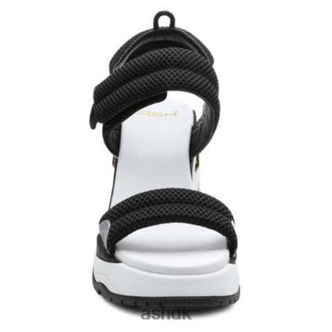 cosmos platform kile sandal sort/sølv Kvinder 2R26T35 ASH sandaler