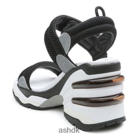 cosmos platform kile sandal sort/sølv Kvinder 2R26T35 ASH sandaler