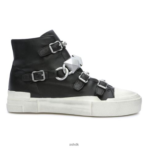 galaxy kæde besat høj top sneaker sort/sølv Kvinder 2R26T33 ASH sneakers