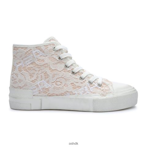 højtop sneaker med bløde blonder pinksalt Kvinder 2R26T26 ASH sneakers
