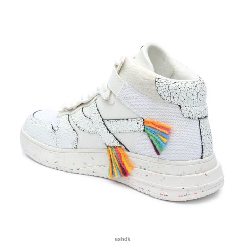 parker rainbow high top sneaker hvid/flerfarvet Kvinder 2R26T16 ASH sneakers