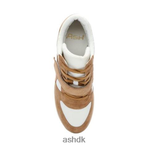 bowie bis wedge sneaker gyldenbrun/råhvid Kvinder 2R26T22 ASH sneakers