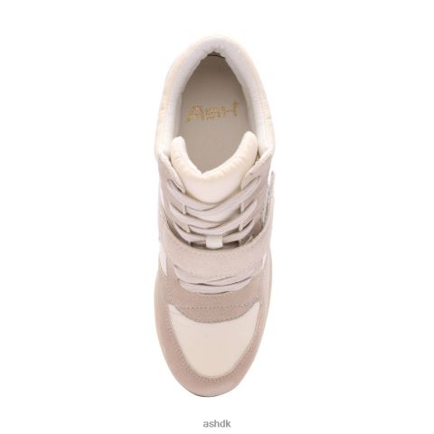 bowie bis wedge sneaker talkum/råhvid Kvinder 2R26T23 ASH sneakers