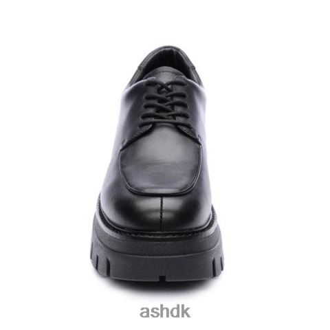 genial bis platform penny loafer talkum/sort Kvinder 2R26T1 ASH loafers