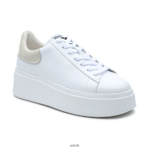 moby platform sneaker hvid/æggesnaps Kvinder 2R26T10 ASH sneakers