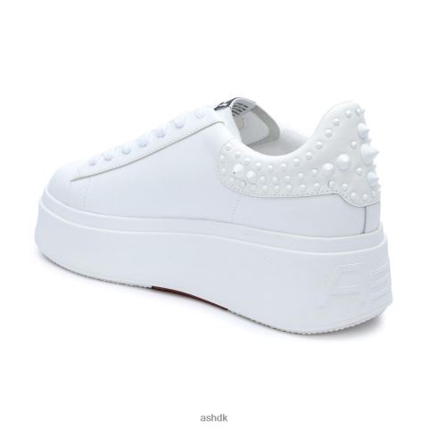 moby studs sneaker med platformsnitter hvid Kvinder 2R26T4 ASH sneakers