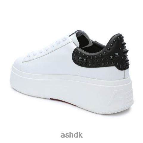 moby studs sneaker med platformsnitter hvid hud Kvinder 2R26T3 ASH sneakers