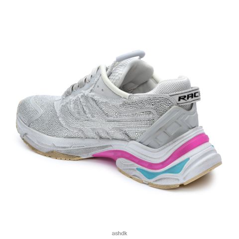 race strass glitter mode sneaker sølv Kvinder 2R26T11 ASH sneakers