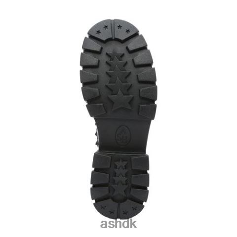 lucas studs nitter combat boot sort Kvinder 2R26T88 ASH støvler